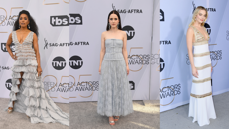 Illustration for article titled All the Goth Gowns and Valentine's Day Looks on the 2019 SAG Awards Red Carpet
